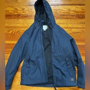 Mens Rain Jacket Coat H&M Large